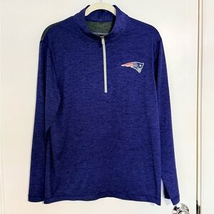 New England Patriots Quarter Zip